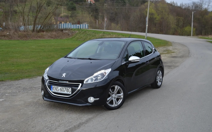 Peugeot 208 cena 28900 przebieg: 109000, rok produkcji 2012 z Złotoryja małe 67